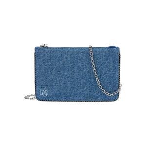 DG2 by Diane Gilman Denim Clutch w/ Detachable Strap Midtone